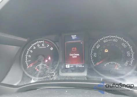 2021 Toyota Tacoma Sr V6 из США, поврежденный, VIN 3TYSZ5AN2MT019761